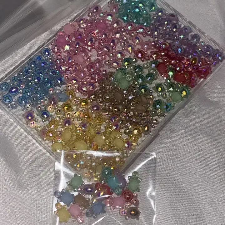 [BUNJANG] Glitter Lucky Turtle 7-Piece Set / 글리터 행운거북이 7종 세트