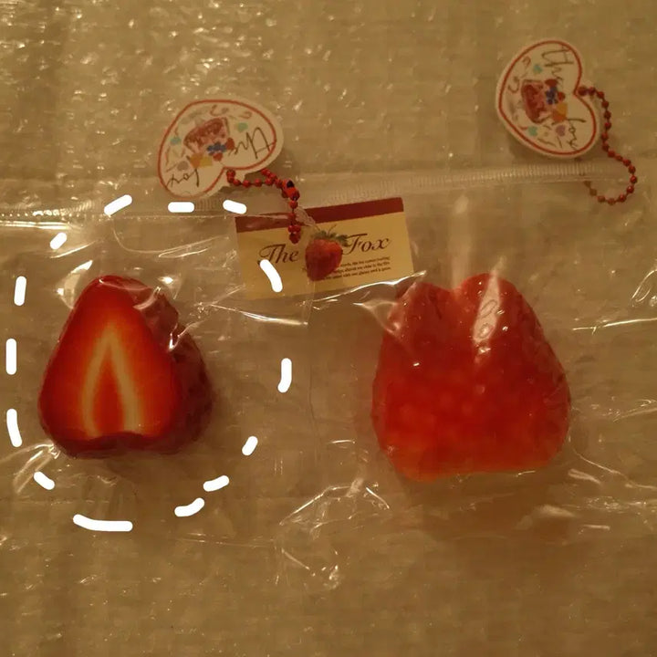 [BUNJANG] The Fox Strawberry Mochi Squishy / The fox 딸기 단면 말랑이