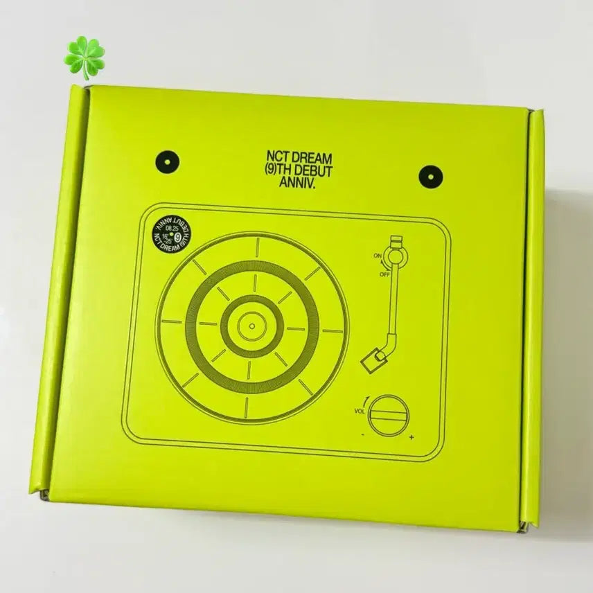 [BUNJANG] NCT DREAM 9th Anniversary Bluetooth Speaker Turntable / 엔시티드림 9주년 블루투스 스피커 턴테이블 양도