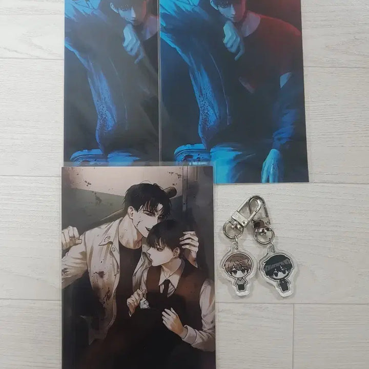 [BUNJANG] Deadman Switch Set Photocard 3ea + Keychain 2ea / 데드맨 스위치 프박 3장 + 키링 2종