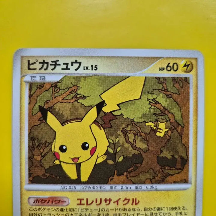 [BUNJANG] Pokemon Card 2007 Ancient Pikachu Japanese Version / 포켓몬카드 2007 극희소 고대 피카츄 일판 일본판 2
