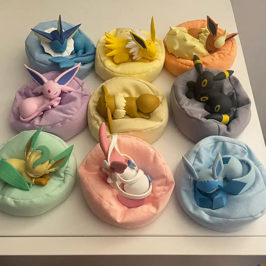 [BUNJANG] Pokemon Sleeping Eevee Series Figure / 포켓몬 잠자는 이브이 시리즈 피규어