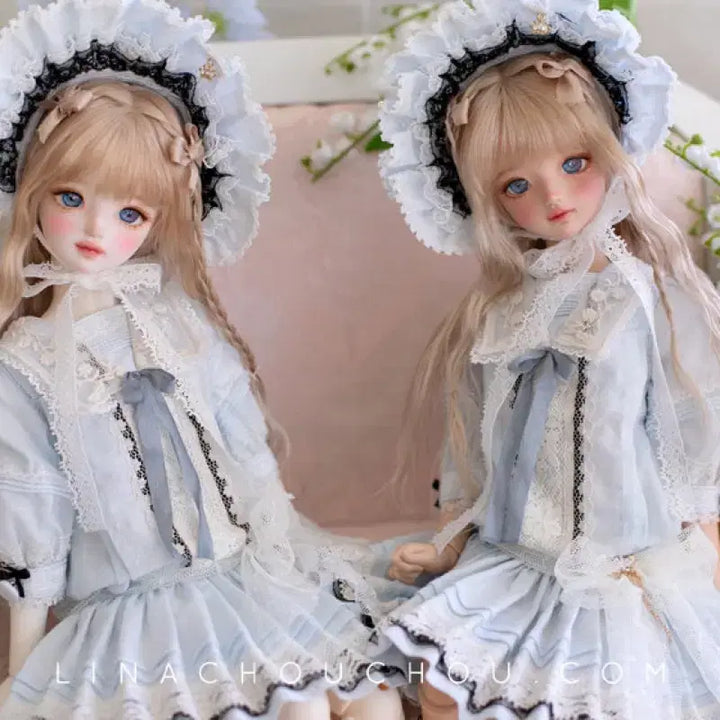 [BUNJANG] LinaShushu Lobelia White MSD Ball Jointed Doll / 구체관절인형 리나슈슈 로벨리아 미백