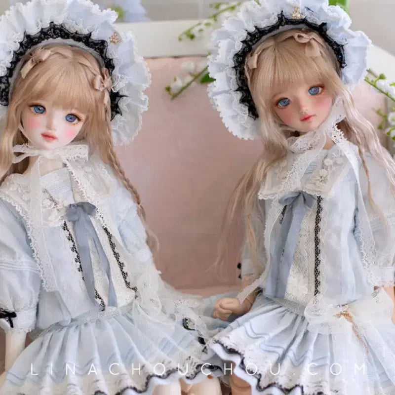 [BUNJANG] LinaShushu Lobelia White MSD Ball Jointed Doll / 구체관절인형 리나슈슈 로벨리아 미백