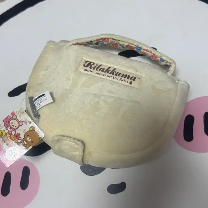 [BUNJANG] Korelakuma Face Plush Pouch / 코리락쿠마 고전문구 얼굴 인형 파우치