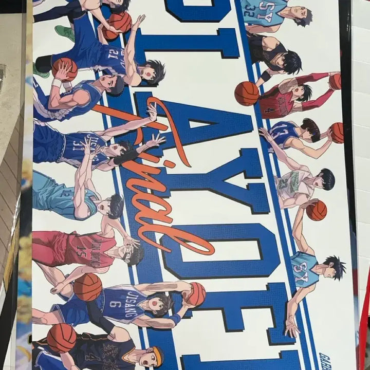 [BUNJANG] Garbage Time Popup Funding POB Playoffs Poster + Official Sticker / 가비지타임 팝업 펀딩 특전 플레이오프 포스터+ 공식 스티커 허창현 기상호