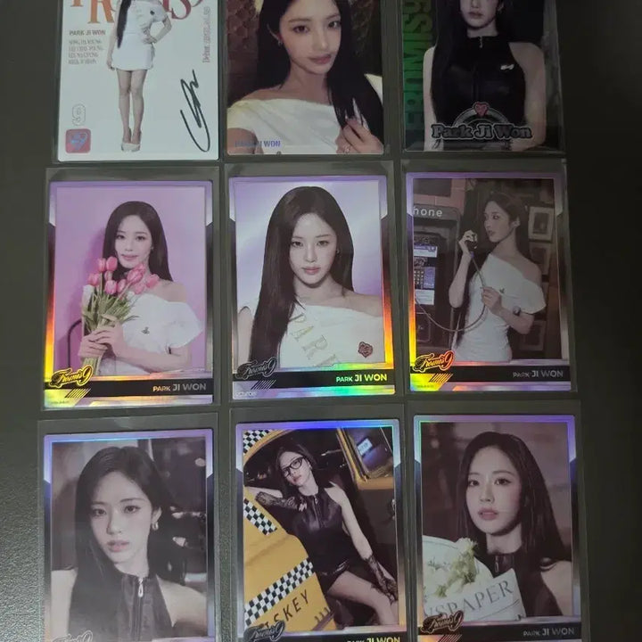 [BUNJANG] fromis_9 Park Ji-won Rare Photocard 9-Set / 프로미스나인 테레카 박지원 레어 9종세트