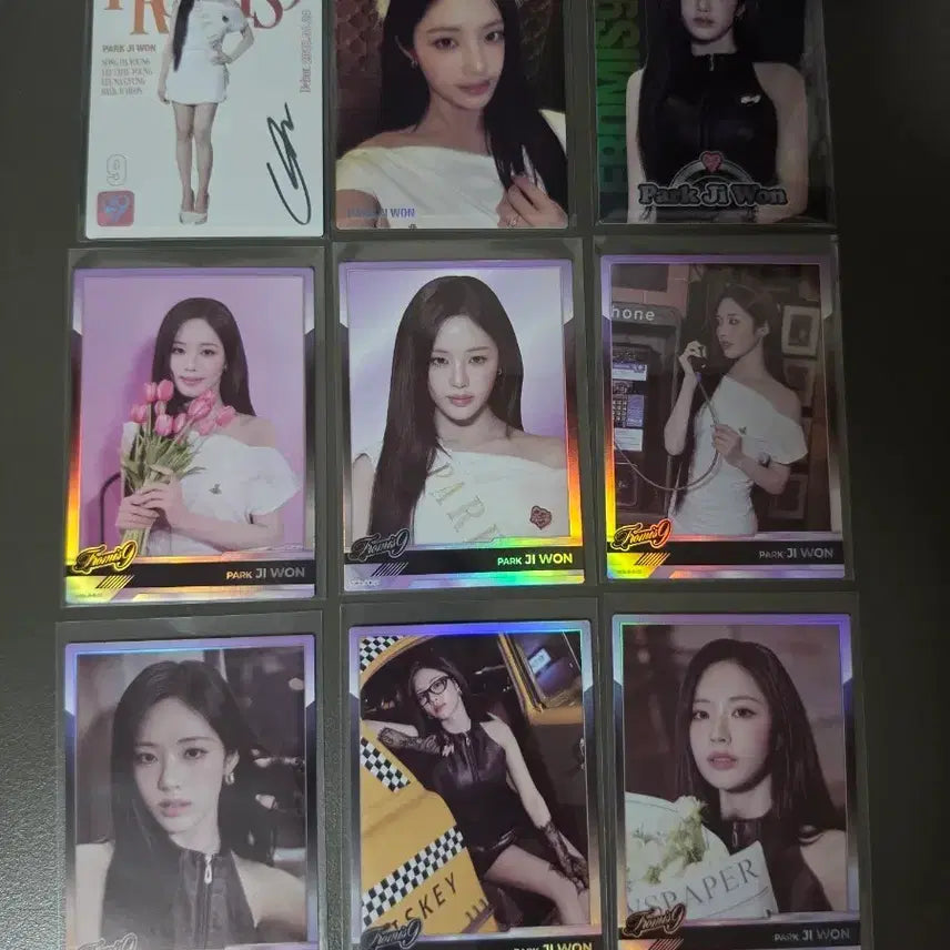 [BUNJANG] fromis_9 Park Ji-won Rare Photocard 9-Set / 프로미스나인 테레카 박지원 레어 9종세트