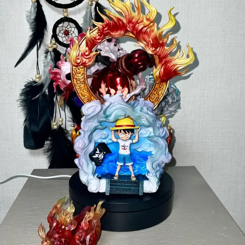 [BUNJANG] Monkey D. Luffy Gear 4 &amp; Gear 5 Figure / 원피스루피 기어4 &amp; 기어5 피규어