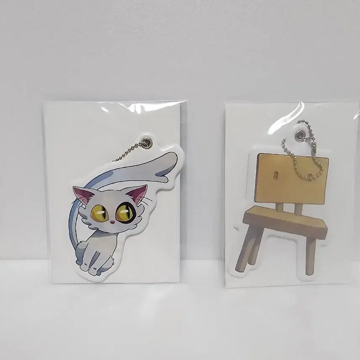 [BUNJANG] Suzume Souta &amp; Daijin Nametag / 스즈메의 문단속 소타&amp;다이진 네임택