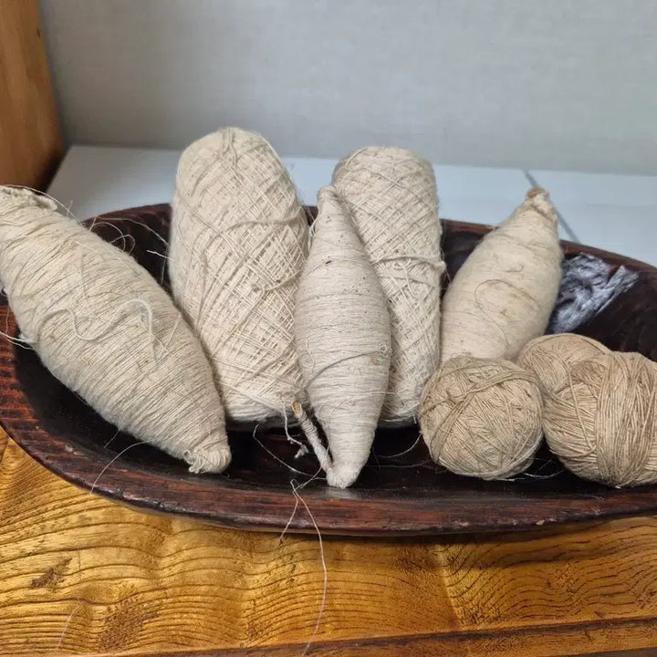 [BUNJANG] Antique Spun Silk Bundle (8 Pieces) / 옛날명주실:민속품