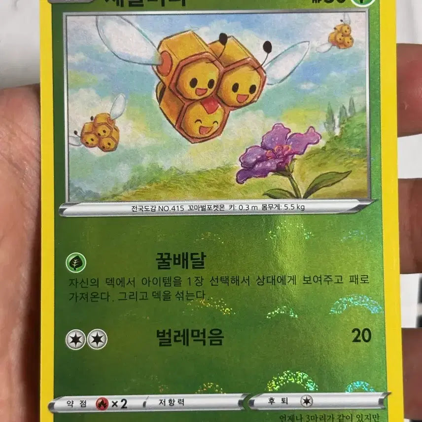 [BUNJANG] Pokemon Card - Combee / 포켓몬 카드 세꿀버리 몬스터볼