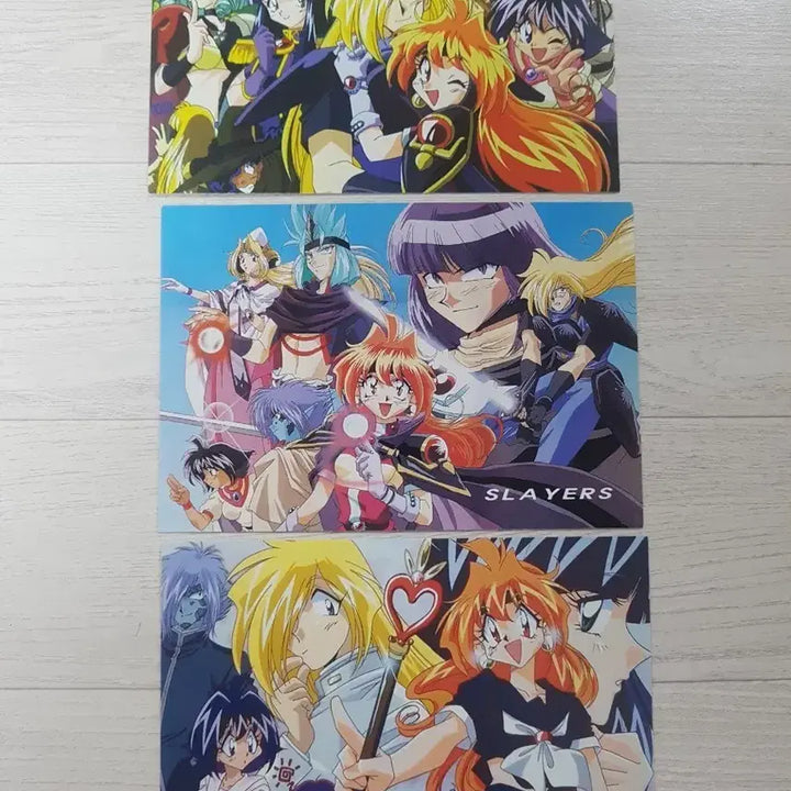 [BUNJANG] Slayers Postcard 3-Piece Set / 슬레이어즈 엽서 3종 세트