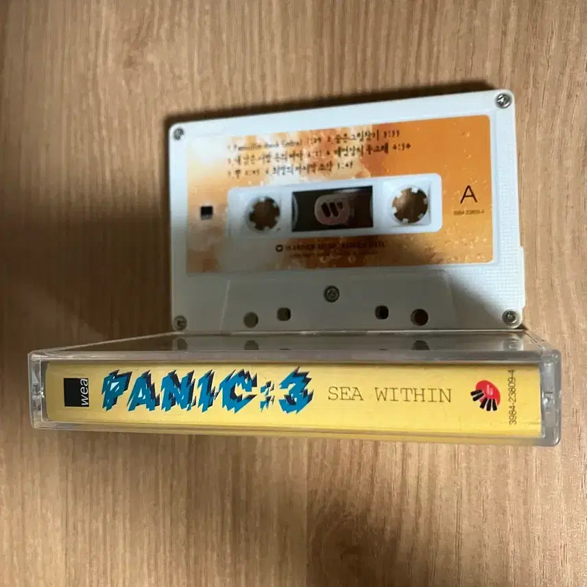 [BUNJANG] PANIC SEA WITHIN Cassette Tape / 패닉 PANIC:3 SEA WITHIN 카세트 테이프