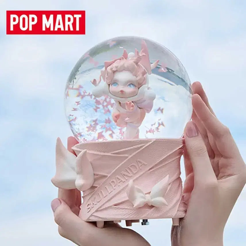 [BUNJANG] Pop Mart Skullpanda Paradox Series Snow Globe Music Box / 팝마트 스컬판다 패러독스 스노우볼 오르골