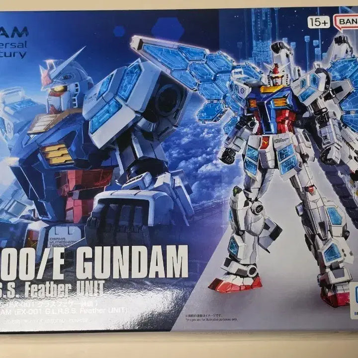 [BUNJANG] Bandai Gundam RX-78F00/E Feather Unit Osaka Expo Limited Edition 1/144 Scale / 무등급)  RX-78F00/E 2E 페더 유닛 오사카 엑스포