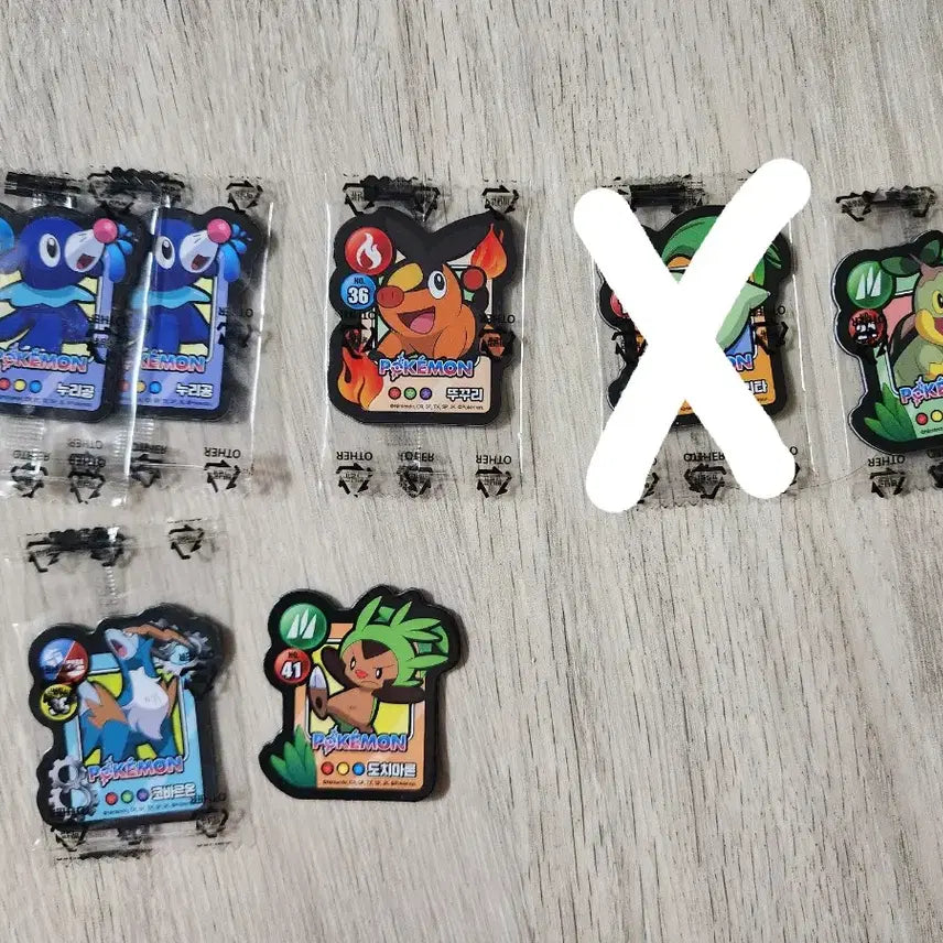 [BUNJANG] Pokemon Cookie Magnet Trading / 포켓몬 쿠키 마그넷 교환 (추가)