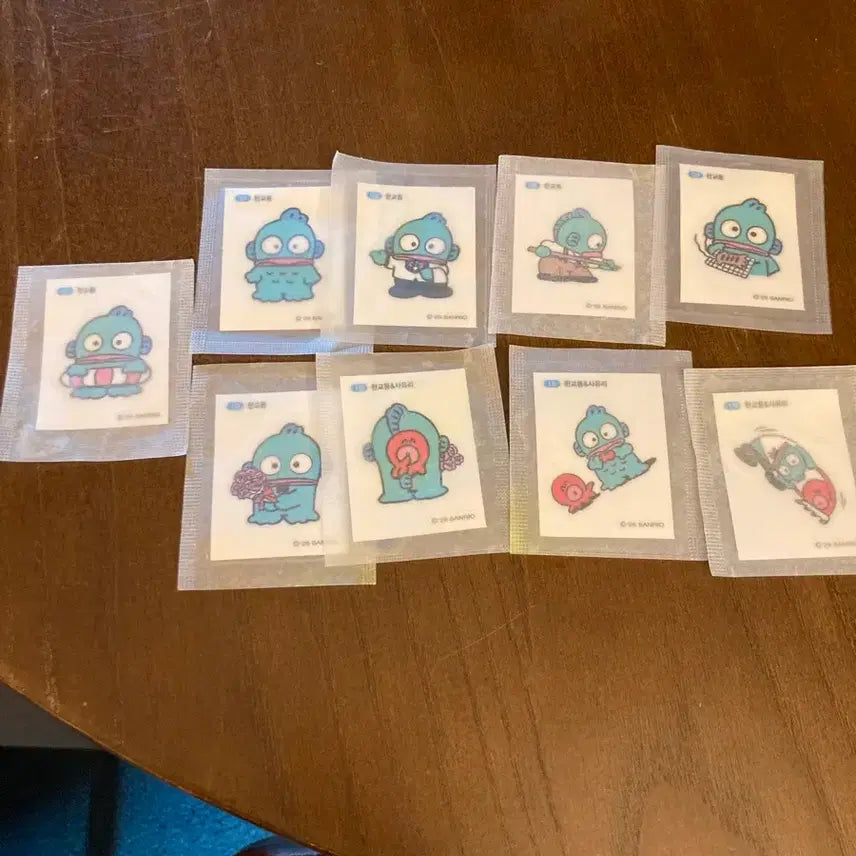 [BUNJANG] Hangyodon Sticker Set / 한교동 띠부씰 스티커