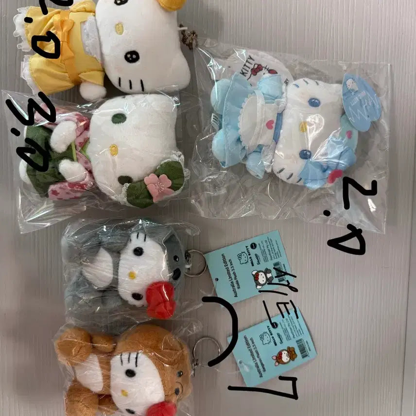 [BUNJANG] Rare Hello Kitty Kangaroo Koala Edition Doll / 레어 헬로키티 인형 판매