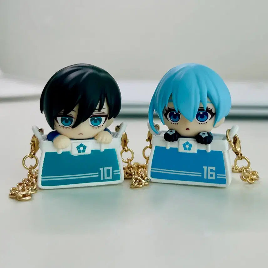 [BUNJANG] Blue Lock Odokake Figure Gacha Keyring Rin Hiori Bundle Set / 블루록 오데카케 피규어 가챠 키링 린 히오리 일괄