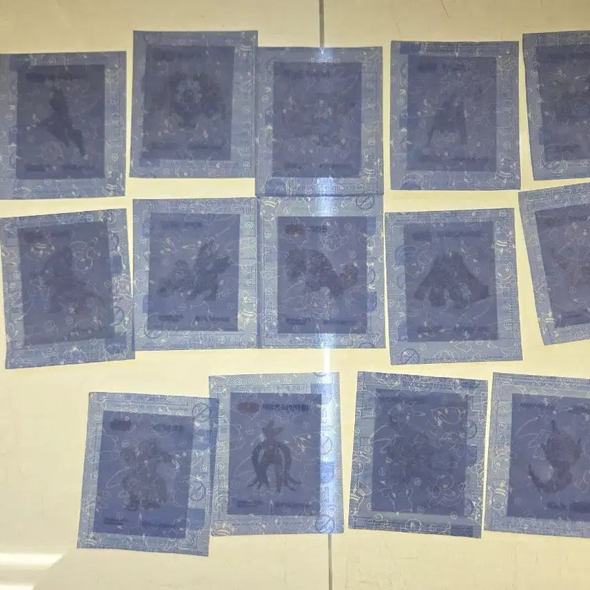 [BUNJANG] Sealed Pokemon Legendaries Sticker Set / 포켓몬 띠부씰 미개봉 전설류