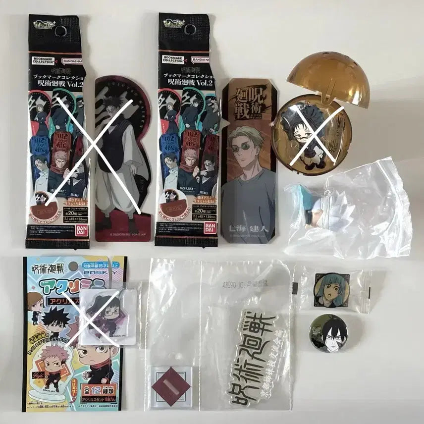 [BUNJANG] Jujutsu Kaisen Dorm Stand Bundle Set / 주술회전 일괄 나나미 고죠 미와 메카마루 오네무탄 가챠 스탠드