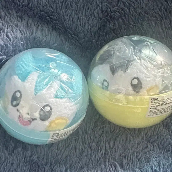[BUNJANG] Emolga &amp; Pachirisu Mascots (Bundle Set) / 찰싹 마스코트 에몽가,파치리스