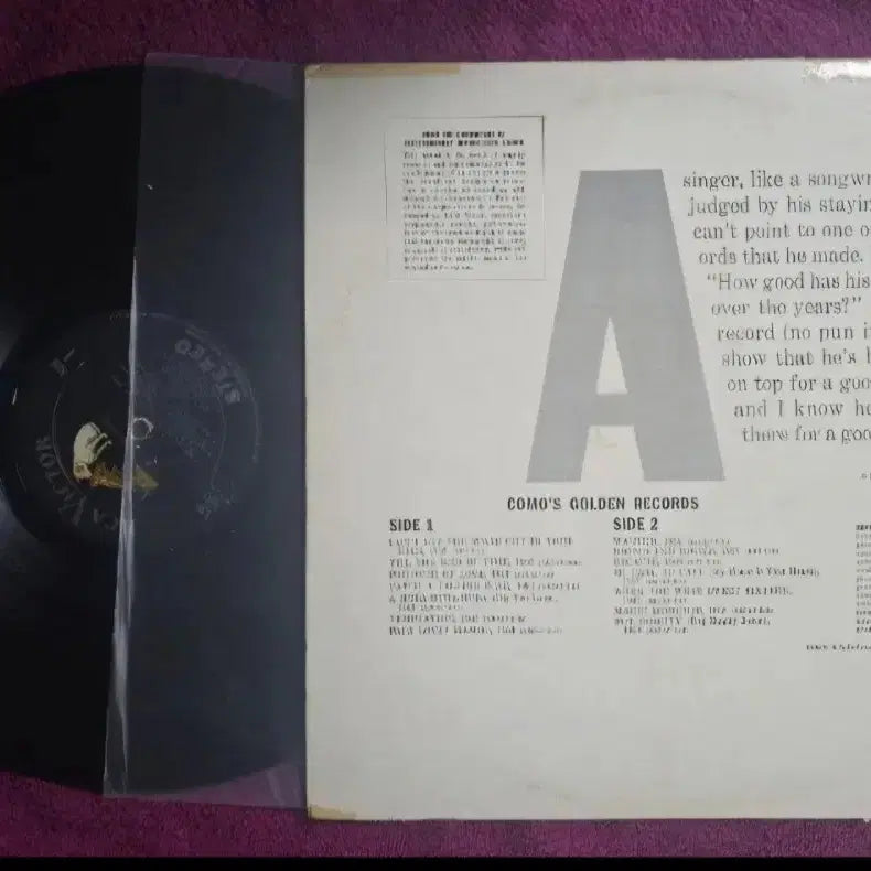 [BUNJANG] Perry Como Como&