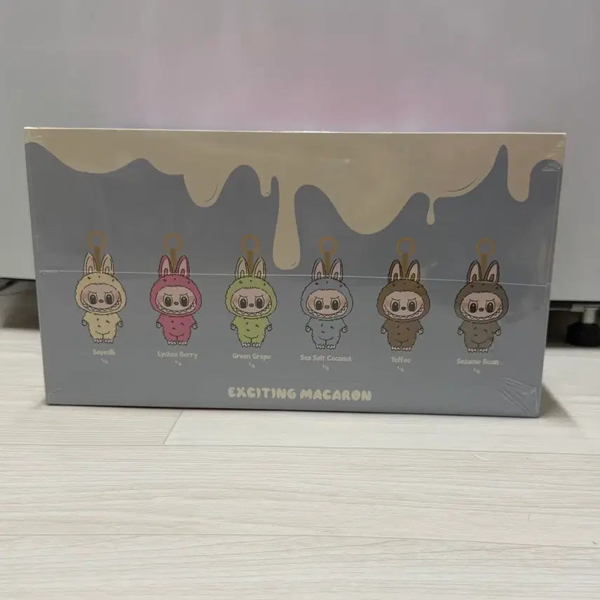 [BUNJANG] Pop Mart Labubu 1st Gen Macaron Keychain Full Box (6 pcs, Sealed) / 팝마트 라부부 1세대 마카롱 키링 풀박스 6개 (미개봉)