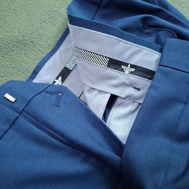 [BUNJANG] 80-90s Estimated Air Force Winter Duty Pants (Mint Condition) / 80.90년대 추정 공군 동근무복 바지 (민트급)