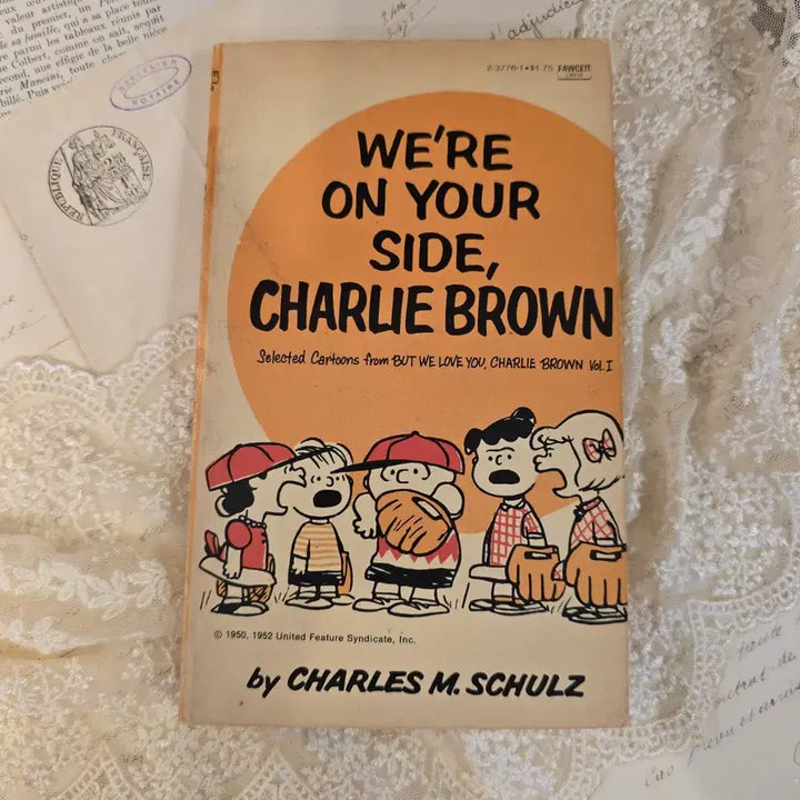[BUNJANG] Vintage Peanuts Comic Books Set (6 Volumes) / 빈티지 서적 책 6권 세트 찰리 브라운 스누피 피넛츠