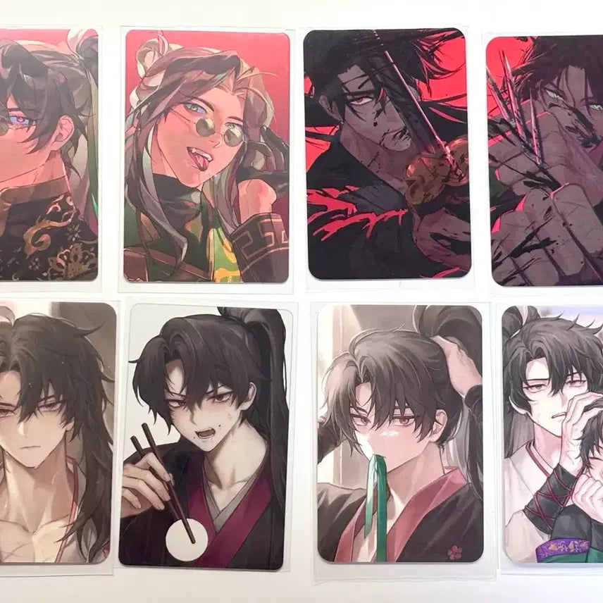 [BUNJANG] Hwasan Swordmaster Dangbo Cheongmyeong Geomjon Photocard and Postcard Set / 화산귀환 당보 청명 검존 포토카드 엽서 프박 마말님