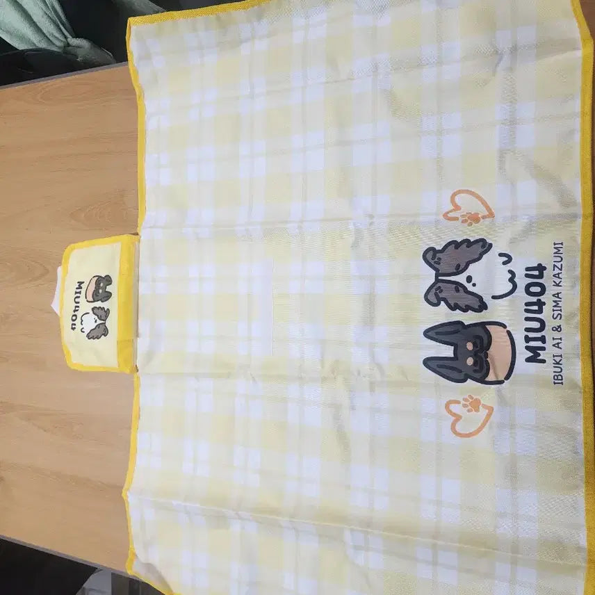 [BUNJANG] MIU404 "Bae Sae" Lunch Bag &amp; Mini Picnic Mat Bundle Set / 뱁새 님의런치백&amp;미니돗자리 일괄