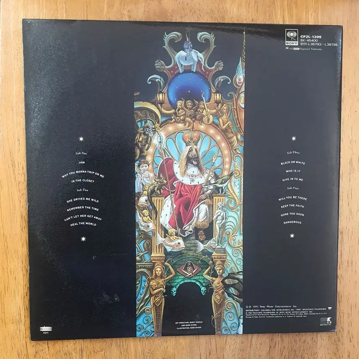 [BUNJANG] Michael Jackson "Dangerous" 1991 2LP Vinyl Record / 마이클잭슨DANGEROUS1991.2LP