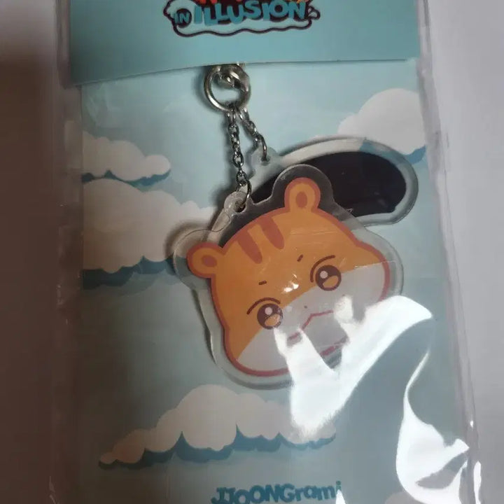[BUNJANG] ATEEZ Hongjoong Aniteez Jjwarami Acrylic Keyring / 에이티즈 홍중 애니티즈 쭝라미 아크릴 키링