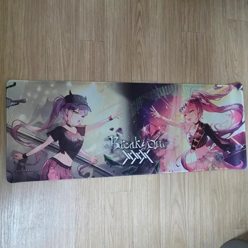 [BUNJANG] Hololive Tokoyami Towa Break Your XXX Deskmat / 홀로라이브 토코야미 토와 Break your XXX - 장패드