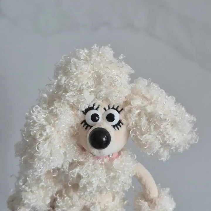 [BUNJANG] Wallace &amp; Gromit Vintage Gromit &amp; Fluffles Plush Set / 월레스와그로밋 빈티지그로밋 플로플 플러플 빈티지인형 영국그로밋 그로밋인형
