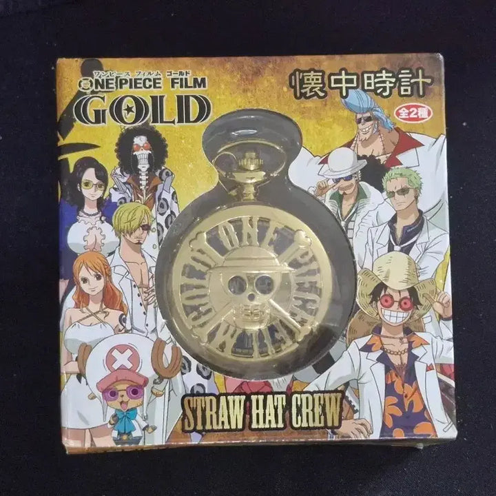 [BUNJANG] One Piece Film Gold Limited Edition Pocket Watch &amp; Goods / 원피스 필름골드 한정판 회중시계 및 기타 필름골드 굿즈