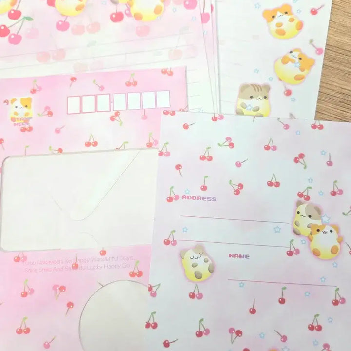 [BUNJANG] Classic Paper Ham Letter Paper Set / 고전지류 포테햄 편지지 세트