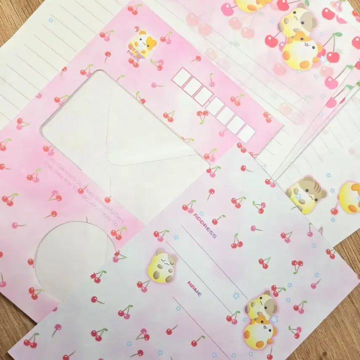 [BUNJANG] Classic Paper Ham Letter Paper Set / 고전지류 포테햄 편지지 세트