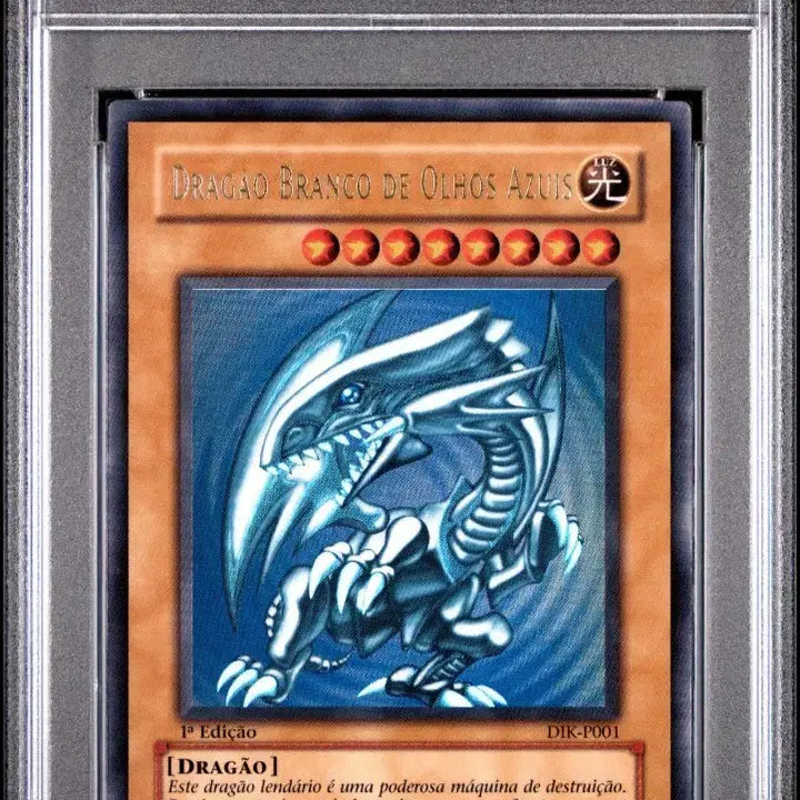 [BUNJANG] Yu-Gi-Oh! Blue-Eyes White Dragon 1st Edition Portuguese PSA 8 with PSA Case / [psa케이스포함] 유희왕 PSA8 푸른 눈의 백룡 1st  포르투갈판