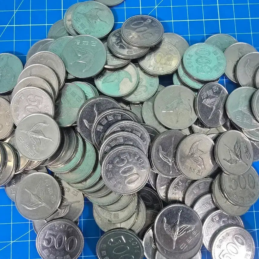 [BUNJANG] 2014 500 Won Coin Bundle (200 pieces) / 500주 특년도 (2014년 200개)