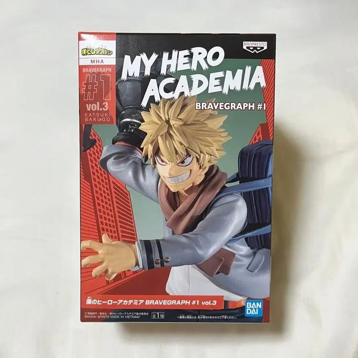 [BUNJANG] Bandai Katsuki Bakugo BRAVEGRAPH Figure / 히로아카 바쿠고 카츠키 BRAVEGRAPH 반다이 피규어 미개봉