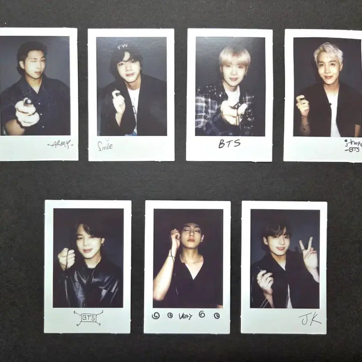 [BUNJANG] BTS We Polaroid Photocard Bundle Set / [7종] bts we 폴라로이드 포카 방탄 ourselves 포토폴리오