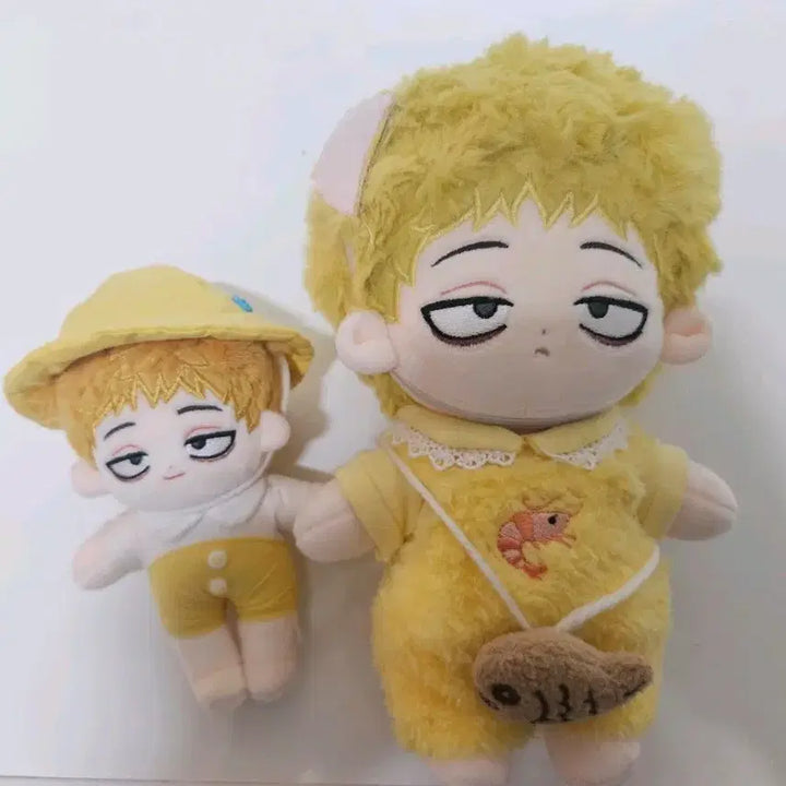 [BUNJANG] Shinogi Keiji Plush Set / 네가죽어 네죽 키미가시네 시노기 케이지 인형 두개 일괄 급전