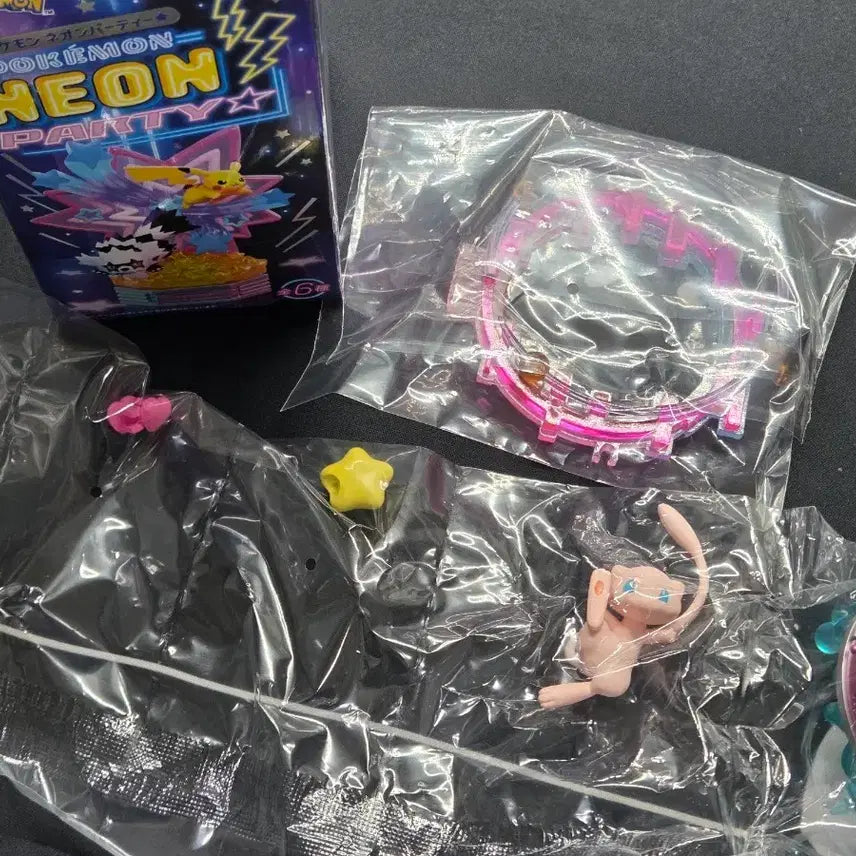 [BUNJANG] Pokemon Re-Ment Neon Party Mew / 포켓몬 리멘트 네온파티 뮤
