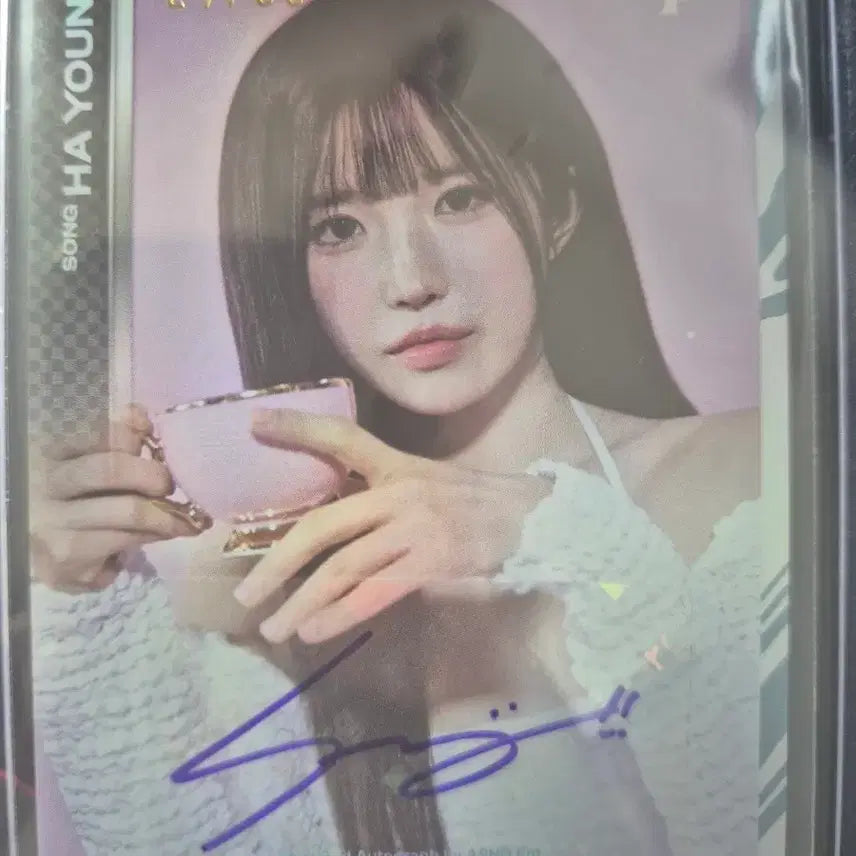 [BUNJANG] fromis_9 Song Hayoung 33 Limited Autograph Card / 테레카 송하영 33한정 오토카드