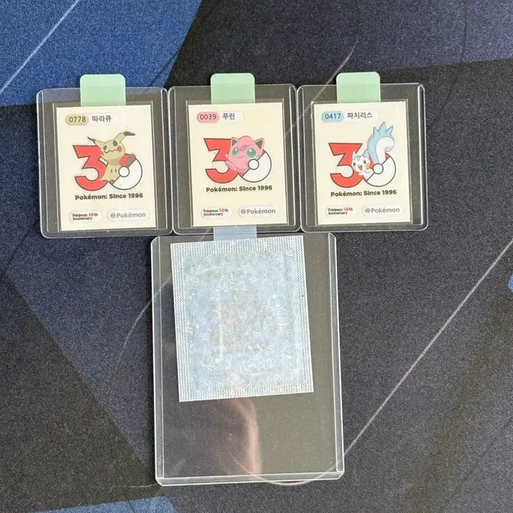 [BUNJANG] Pokemon Sticker Swap (featuring Eevee, Umbreon, Jigglypuff, Mimikyu, Pachirisu, Emolga) / 포켓몬 띠부씰 판매