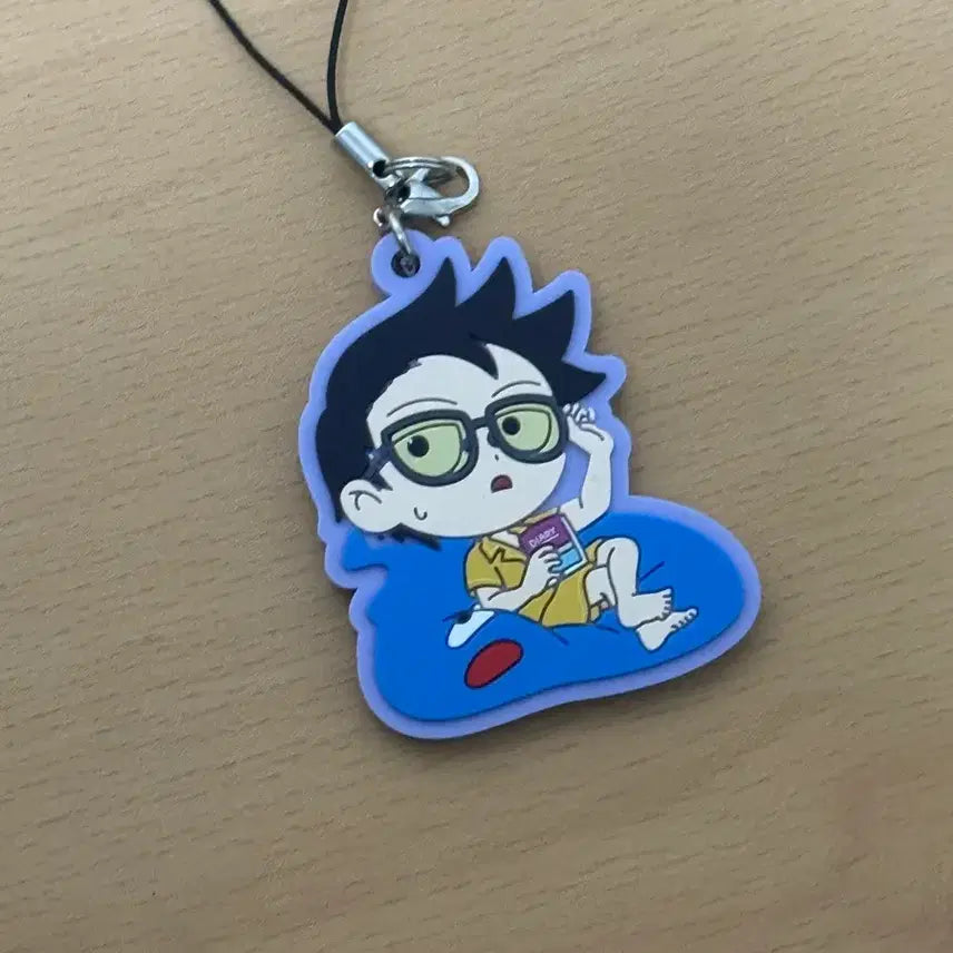 [BUNJANG] Mob Psycho 100 Kageyama Ritsu Rubber Strap / 모브사이코 카게야마 리츠 러버스트랩