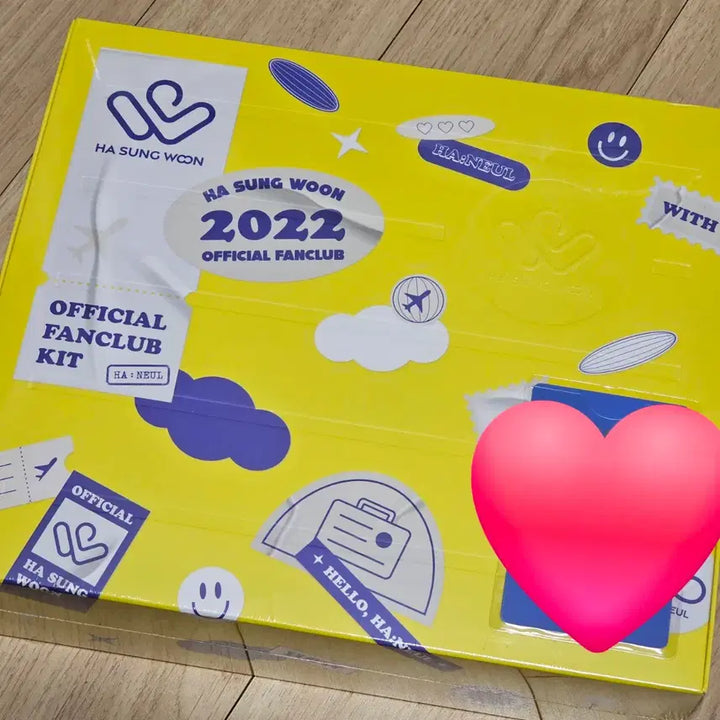 [BUNJANG] Ha Sung Woon 3rd Official Fanclub Kit (Sealed) / (미개봉) 하성운 하늘3기 공식 팬클럽 키트